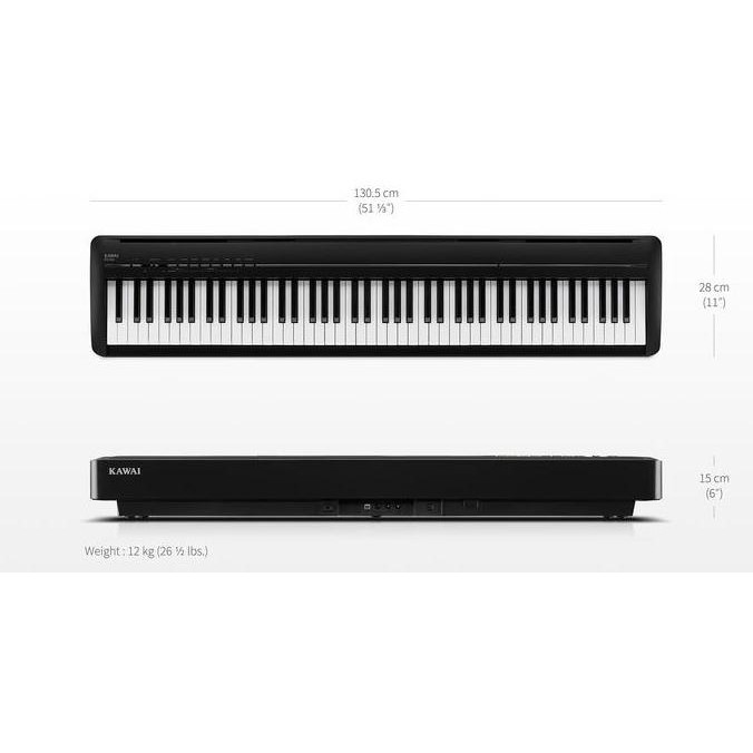 New  KAWAI ES120 PIANO DIGITAL / ELEKTRIK ES-120 / ES 120 / WHITE / BLACK