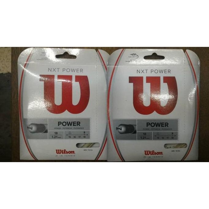 Promo Senar TENIS WILSON NXT POWER 18/ SENAR WILSON NXT POWER 18 FRANCE COD