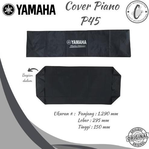 New  Cover Piano Keyboard Untuk Yamaha P45 Penutup Anti Debu Original P-45