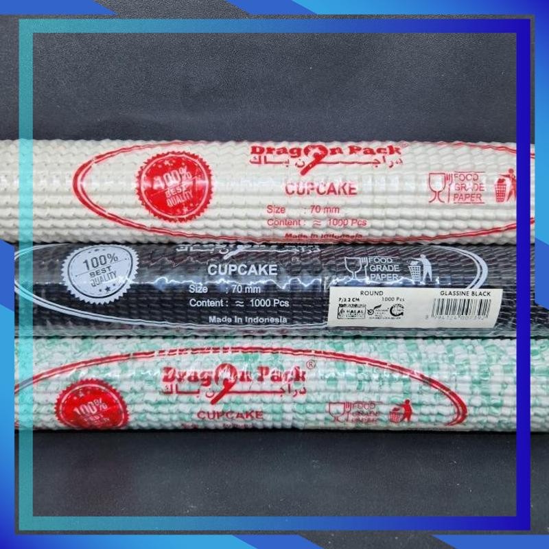 Bisa COD Kertas Cupcake / Cake Case / Cup Case 7 cm BER-86