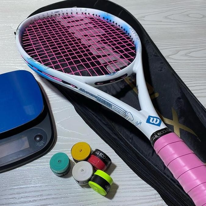 Promo RAKET TENIS WILSON HYPER CARBON FAIR LADY SIAP SMASH PREMIUM IMPORT COD