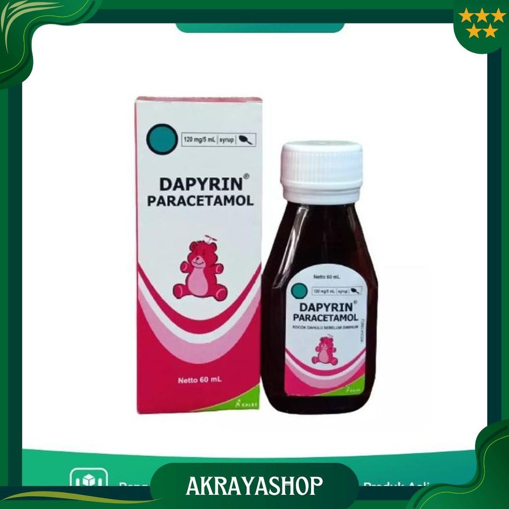 

Dapyrin Syrup 60Ml Ori