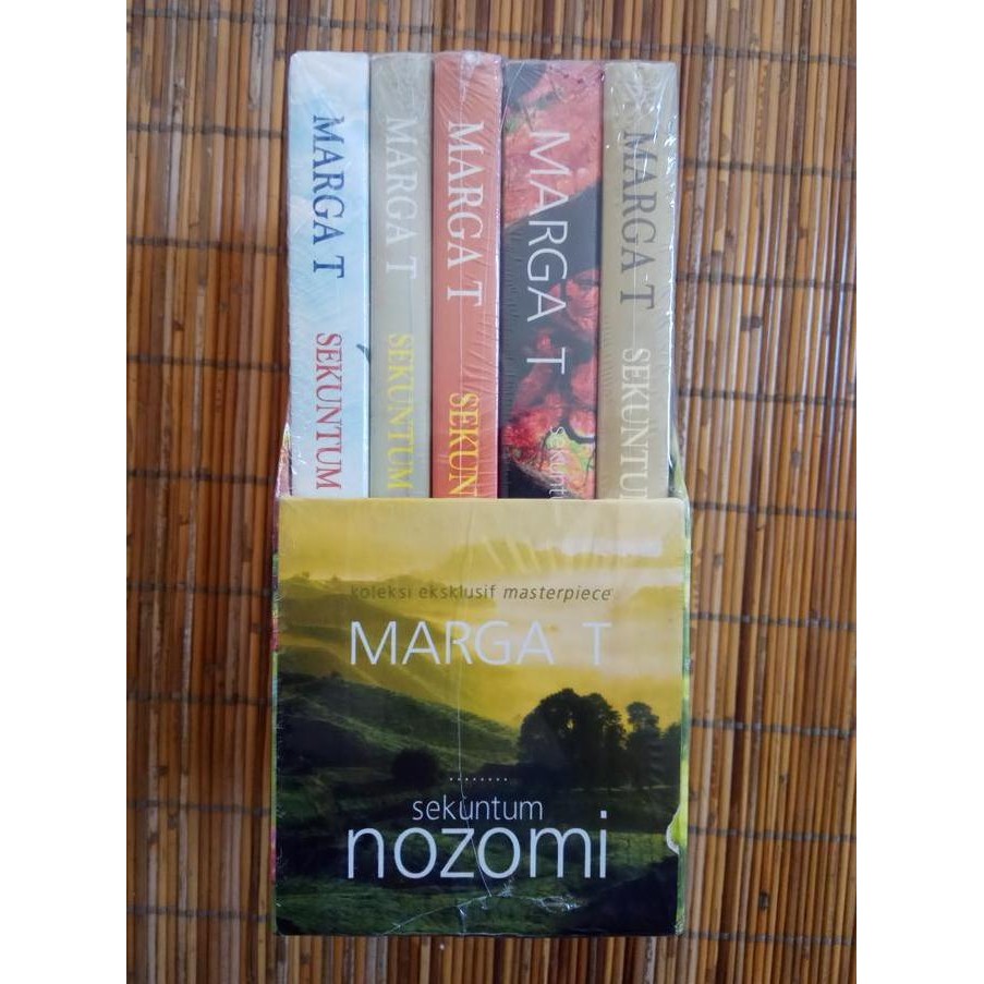 New Boxset SEGEL Paket 5 Novel Harlequin MARGA T sekuntum nozomi SET 2