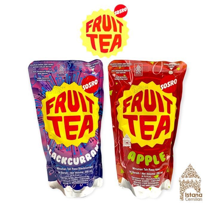 

MN Fruit Tea Pouch Minuman Teh Rasa Buah 200 ML