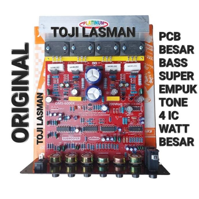 KIT PCB SPEAKER AKTIF DMS 6000 PLATINUM