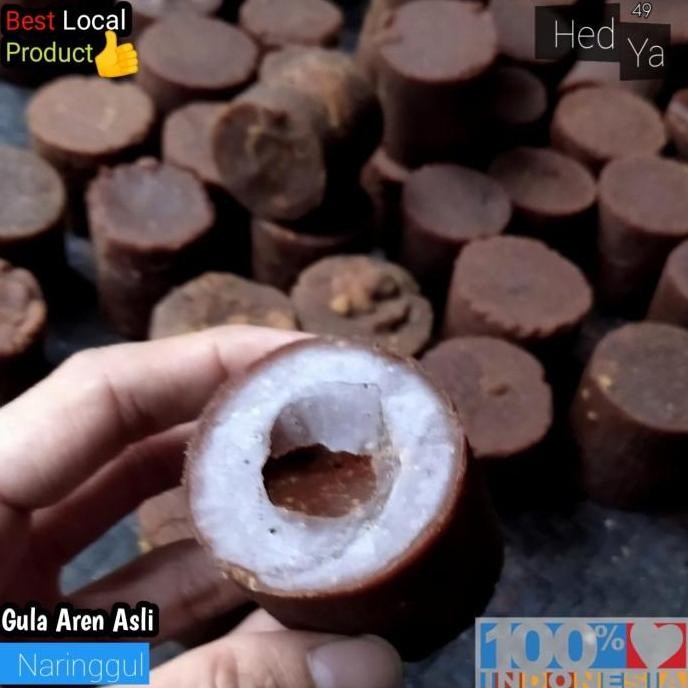 

Gula Aren 1kg Asli 100% Nira Kawung Bungkus Plastik GARANSI ASLI