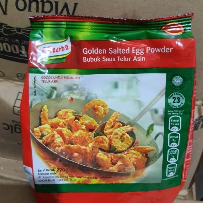 

KNORR Golden salted egg powder 270gr