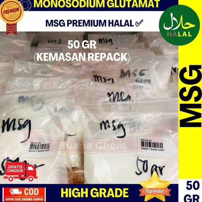 

Penyedap MSG 50 GR HALAL / Vetsin / Micin / Monosodium Glutamat