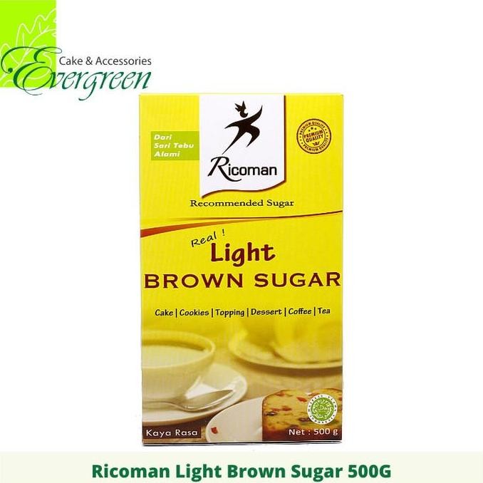 

Ricoman Light Brown Sugar 500G