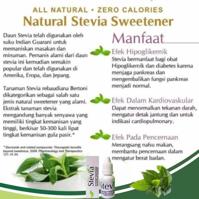 

Dolcevita Stevia Sweetener Paket 6 botol