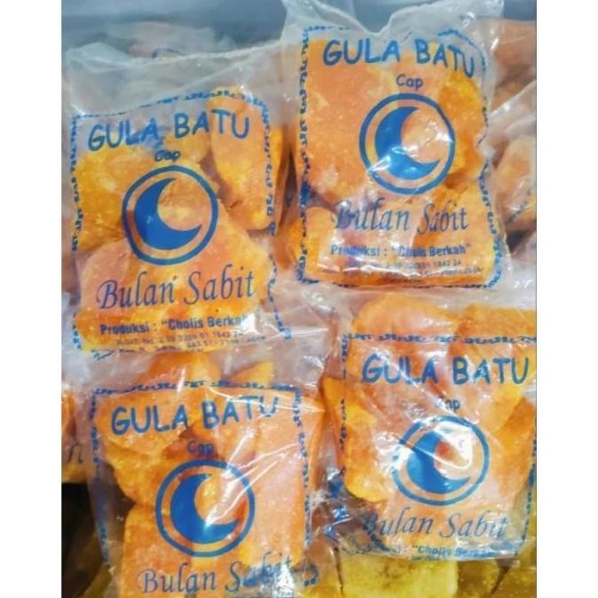 

Gula Batu Sari Madu Kuning / Khas Cirebon Kemasan 250g