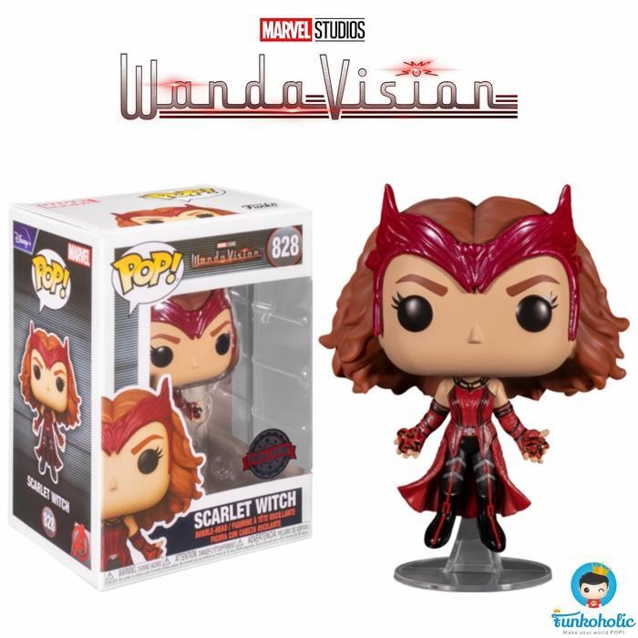 Funko Pop Marvel Wandavision - Scarlet Witch (Levitating) [Exclusive]