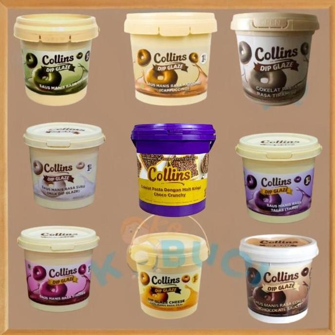 

Collins Dip Glaze Chocolate 1 Kg Pil Toples