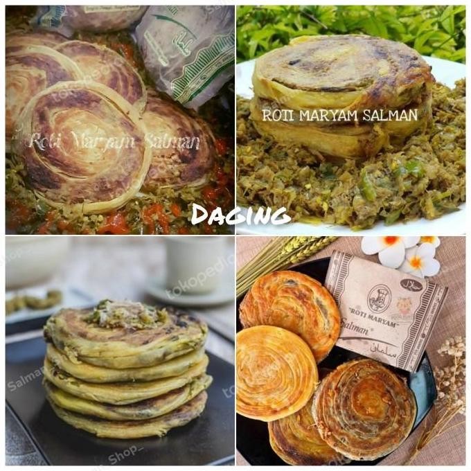 

roti maryam salman asli ALL VARIAN RASA 1 pack isi 5 mariam stasiun