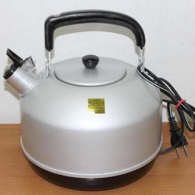 TERLARIS teko listrik maspion 22 cm 3 liter whistling electric kettle air panas