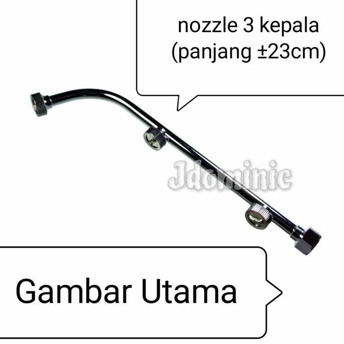 nozzle 3 lubang semprotan hama TU26 nozle PL D-5 nosel nozel spuyer