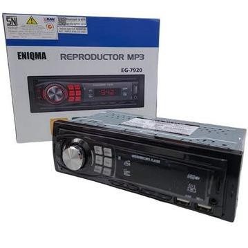 // Single Din Enigma Eg-7920 Single Mp3 Bluetooth Eniqma Tape Mobil //