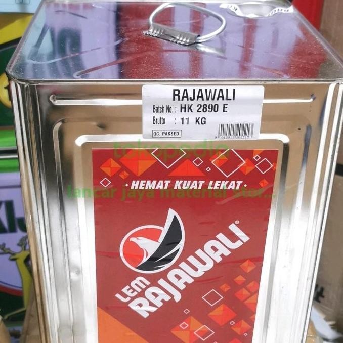 Promo Lem kuning serbaguna rajawali 11kg kemasan blek COD