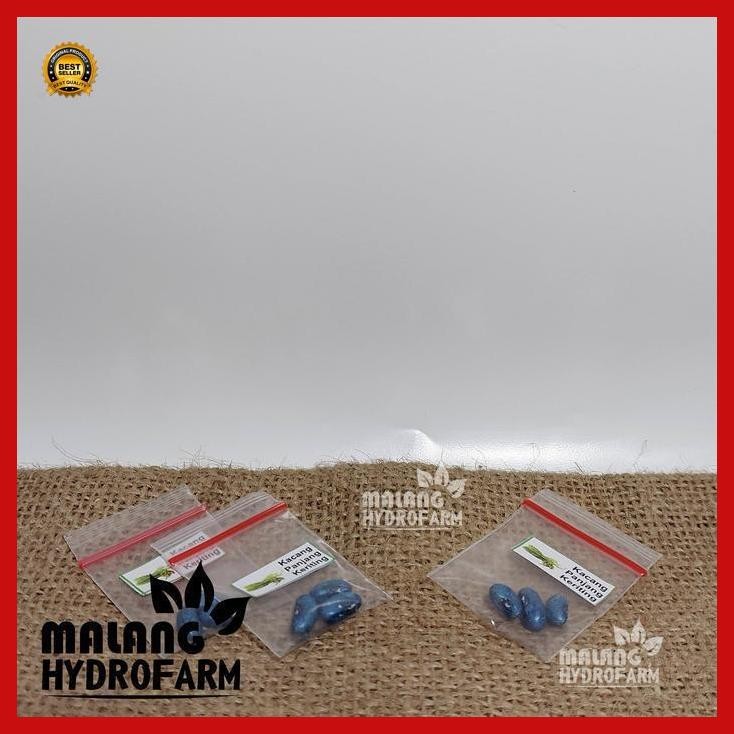 (Terbaru) Benih Kacang Panjang Keriting Unggulan Berkualitas Bibiit Biji Repack Bestseller