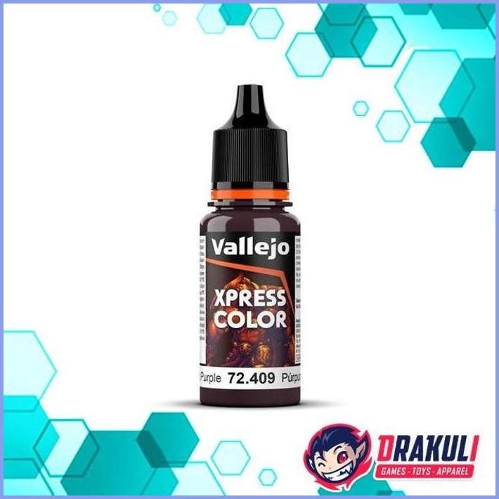 

READY VALLEJO XPRESS COLOR PAINT - DEEP PURPLE 72.409 TERLARIS