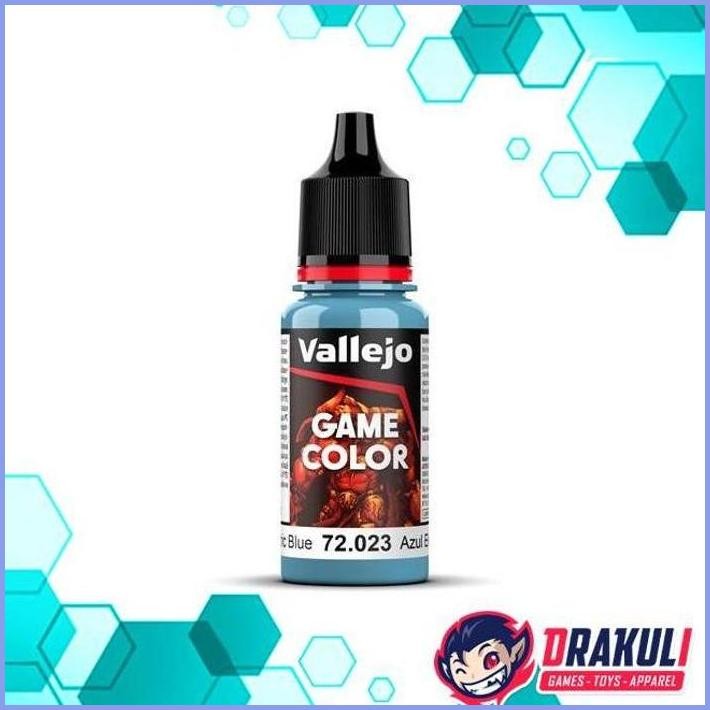 

READY VALLEJO GAME COLOR PAINT - ELECTRIC BLUE 72.023 TERLARIS