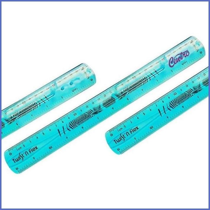 

STOCK NEW MAPED TWIST N FLEX THE ORIGINAL UNBREAKABLE FLEXIBLE RULER 30CM TERLARIS