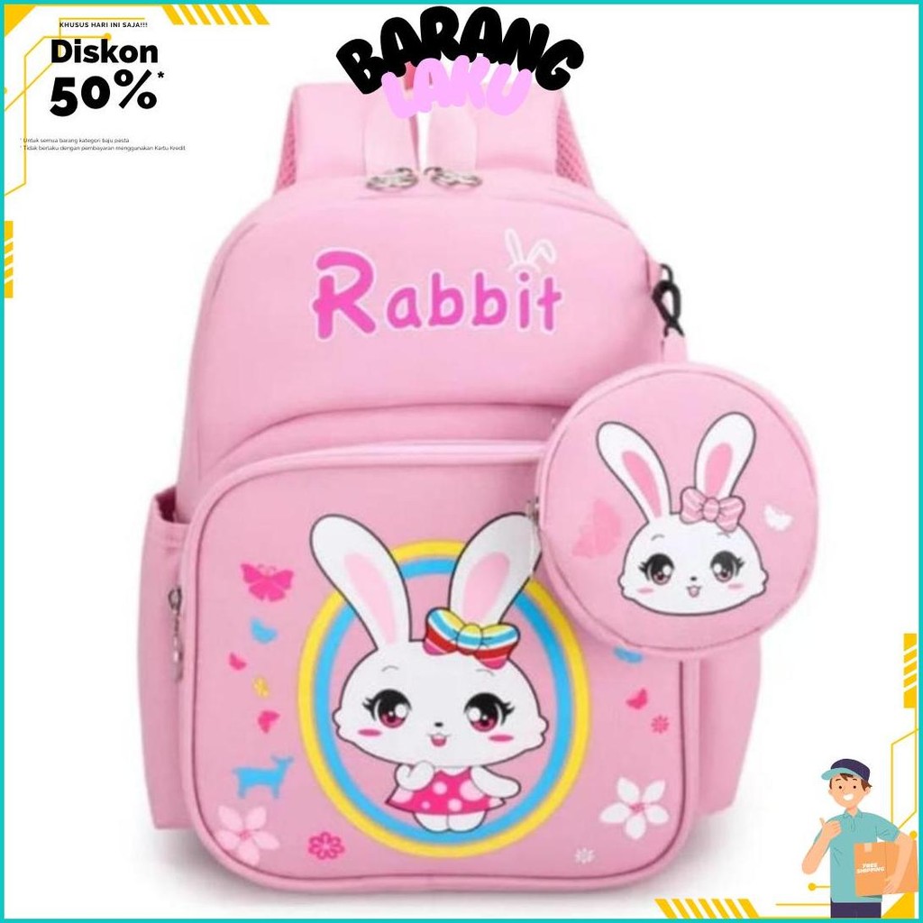 Alika Bag - Tas Ransel Anak Wanita Ransel Tahan Air Fashion Korean Style Siap Kirim