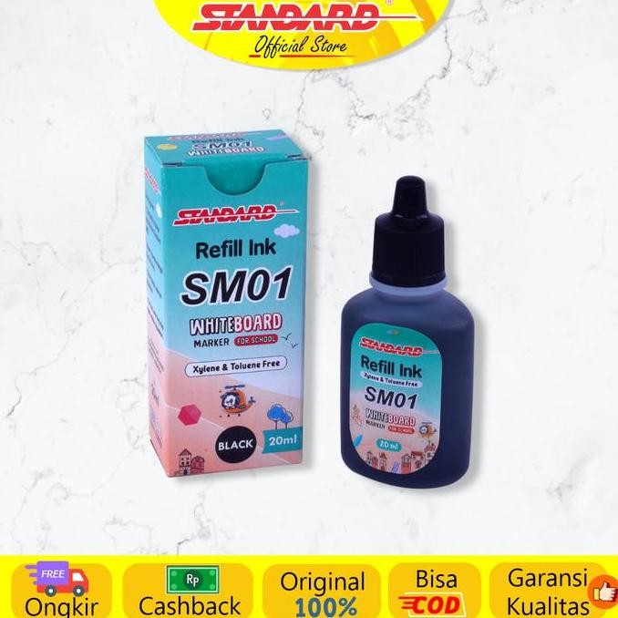 

Standard - Refill Ink RW88 / SM01 Whiteboard Marker For School Isi 5 Pcs ( Tinta / Isi Spidol Yang Bisa Dihapus )