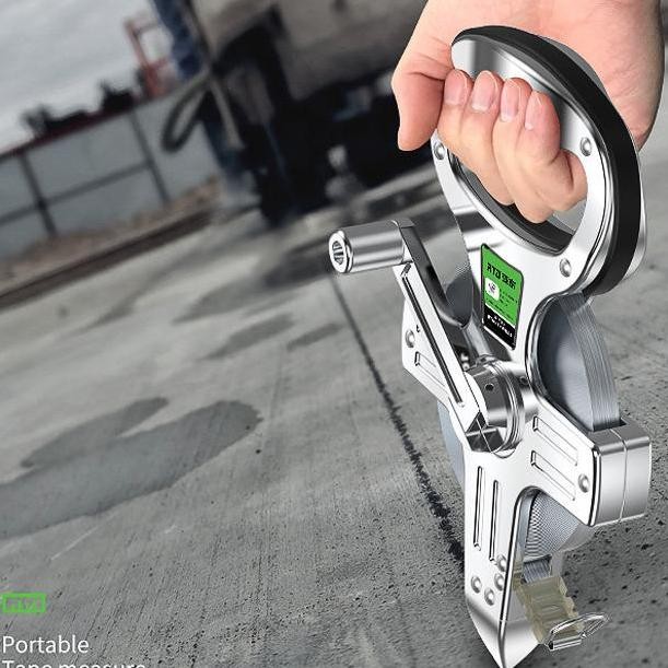 Meteran Tancap Meteran Roll Meteran Tanah 30 50 100M Plat Baja