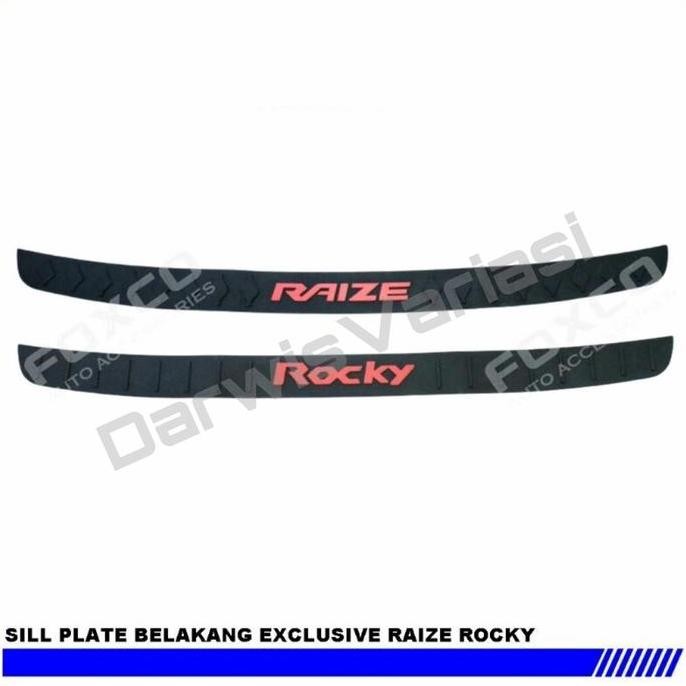 sillplate sillplate belakang Rocky / Raize model exclusive