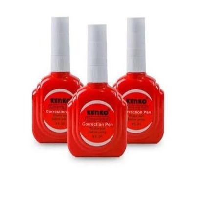 

Correction Pen Kenko Ke-01 Merah / Tip-Ex Cair KE 01 Stationery