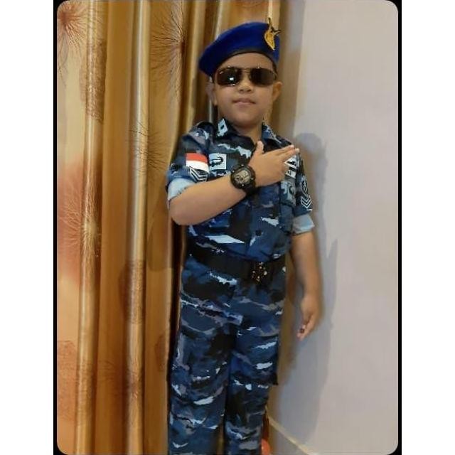 Baju Seragam Loreng Tni Au - Baju Profesi Loreng Tni Au-Baju Pdl Au