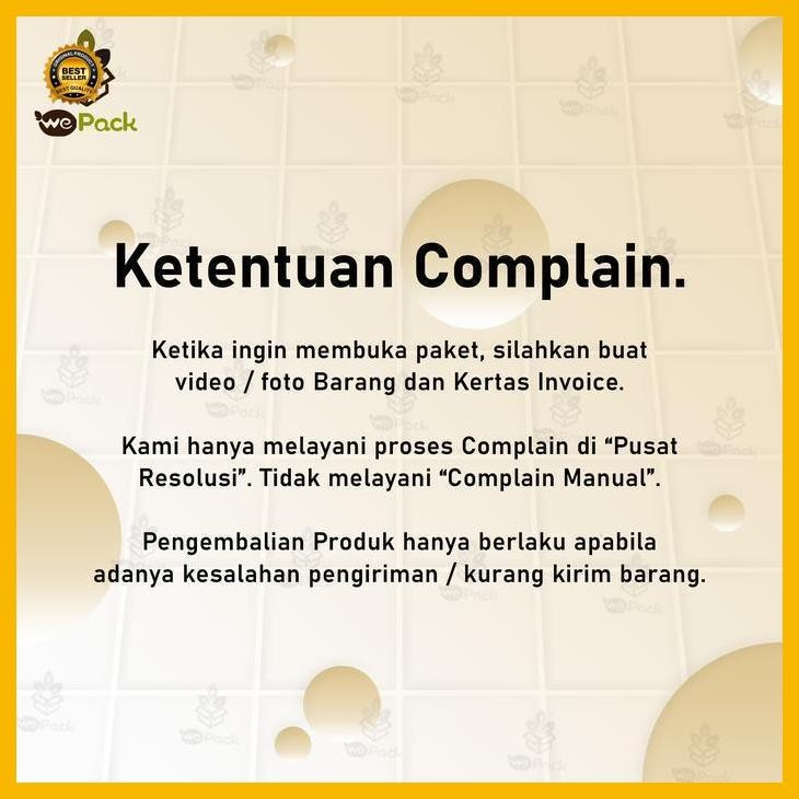 

(Ready) Snack Kue Box Dus Snack Donat Kraft Size M (50Pcs) Bestseller