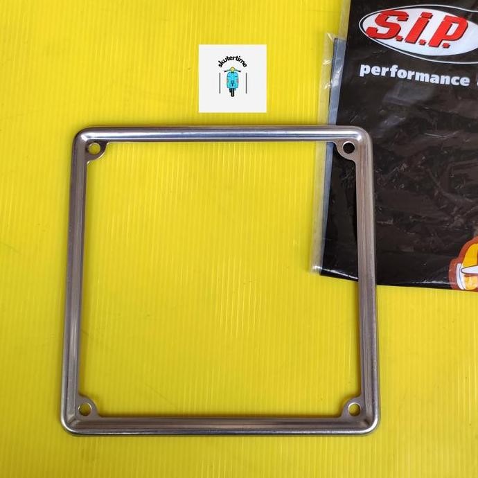 TERMURAH - Frame Plat Nomor Belakang Vespa