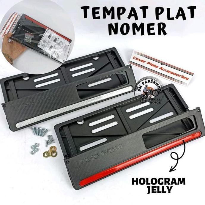 Murah Plat Nomer Honda Ori / Dudukan Plat Nomor Motor Ckd Ori