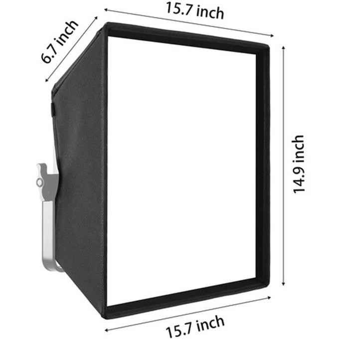 Gvm Softbox 600 Foldable Softbox Diffuser With Grid Beehive