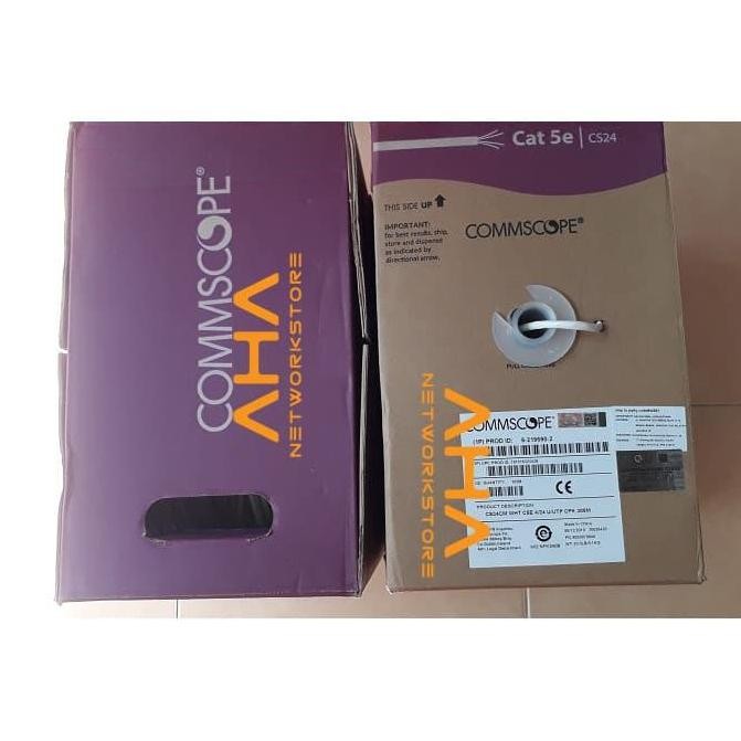 KABEL AMP CAT5E UTP KABEL COMSCOPE UTP CAT5E CABLE UTP CAT5E COMMSCOPE
