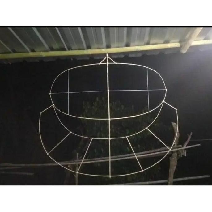 kerangka layangan gapangan 1 meter - Ludoyo