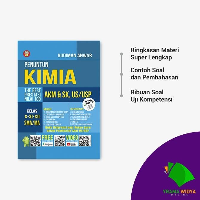 Promo Yrama Widya - Buku Penuntun Kimia Akm & Sk, Us/Usp Untuk Sma/Ma Kelas X-Xi-Xii Promo