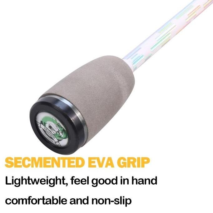 Joran Pancing ArtemisPure UL Karbon Ujung Padat Joran Putar Ultraringan Joran Casting Joran Pancing 