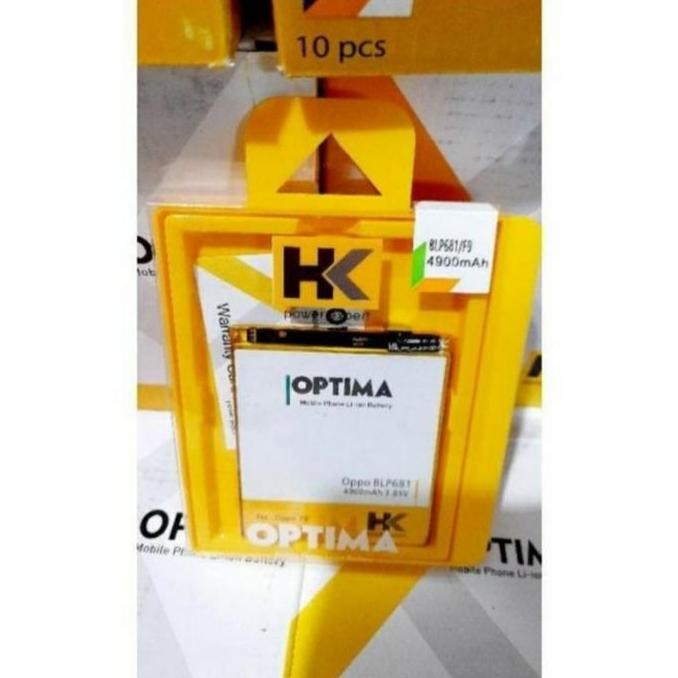 Batre Baterai Batrai Battery HK Optima BLP681 Oppo F9 BLP 681 BLP-681