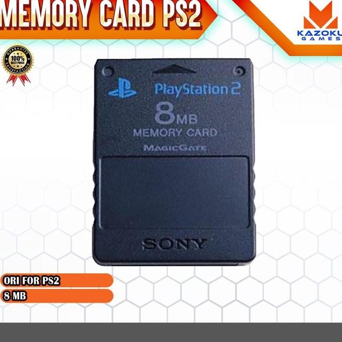 MEMORY CARD PS2 ORIGINAL MESIN CABUTAN