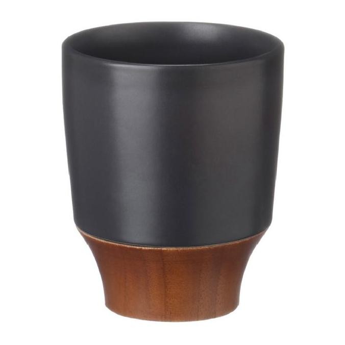 Cup / Gelas Teh & Kopi Jenggala Kendi 250 ml Hitam Kayu