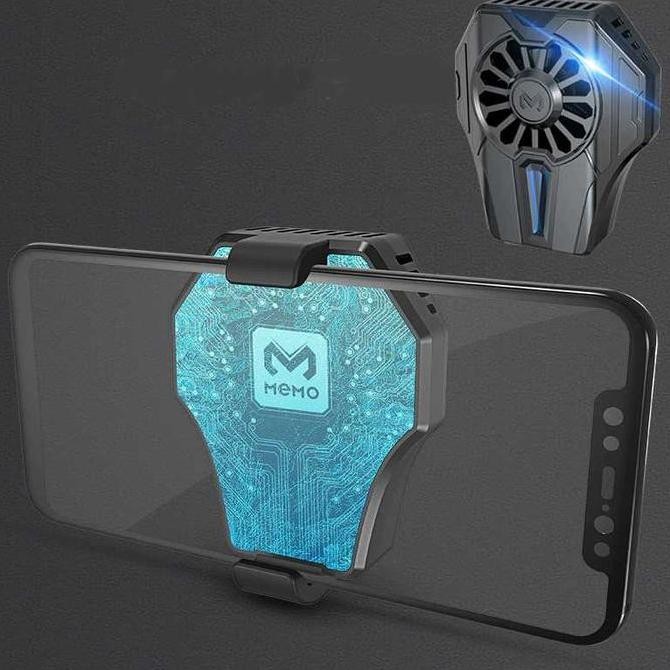 Cooler Kipas Alat Pendingin Hp Iphone Untuk Game Live Cooling Phone Fan Wired Kipas Pendingin Coller