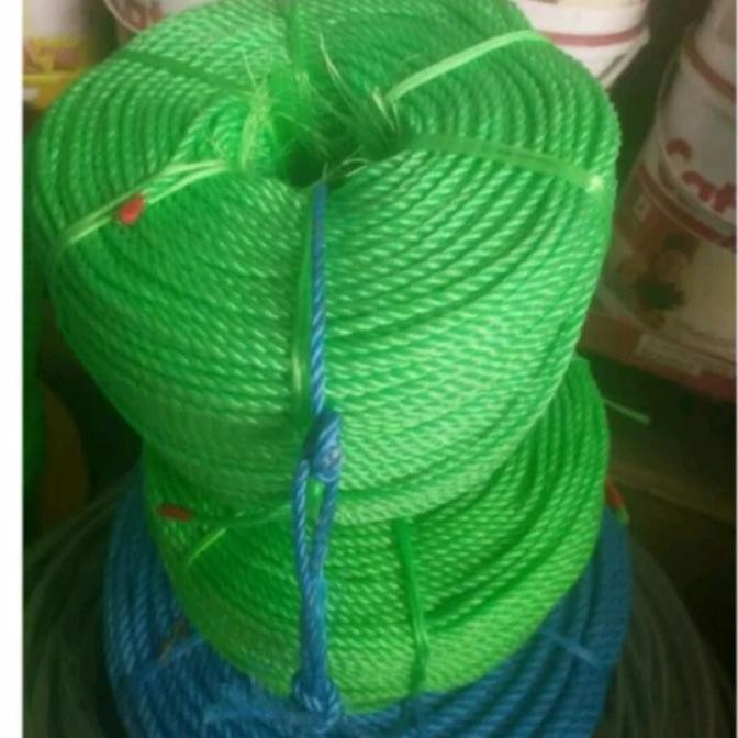 TERLARIS tali tambang /tali tambang plastik 4mm/roll
