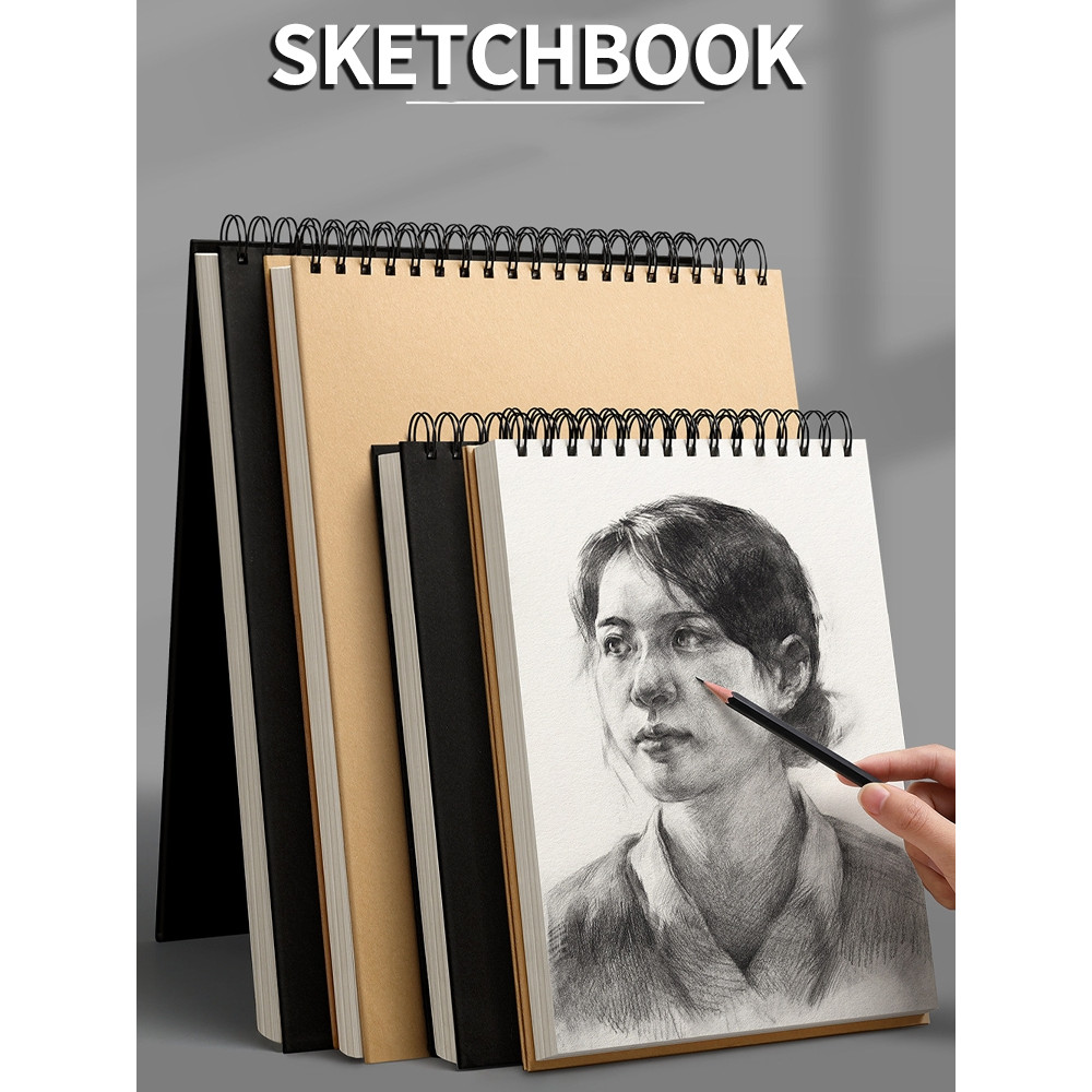 

sketchbook A5/A4/A6 buku sketsa/buku gambar sketsa a4 /Seni Rupa Lukisan Cat Air Profesional Lukisan sketsa kertas-Miss Art