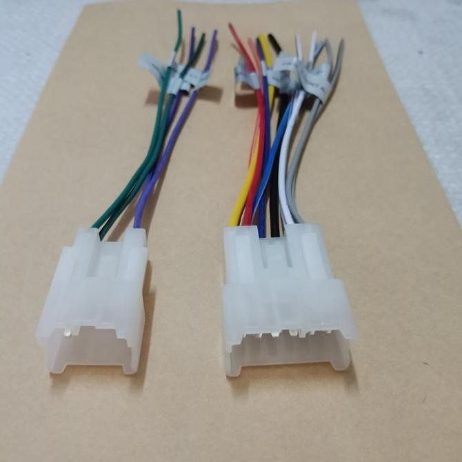 Promo Soket tape mobil toyota daihatsu / Soket headunit toyota / soket audio COD