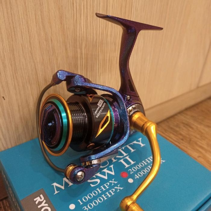 Cod - Reel Pancing Ryobi Maturity Sw Ii 1000 2000 3000 4000 5000 6000 8000 Metal Body Spinning Bests