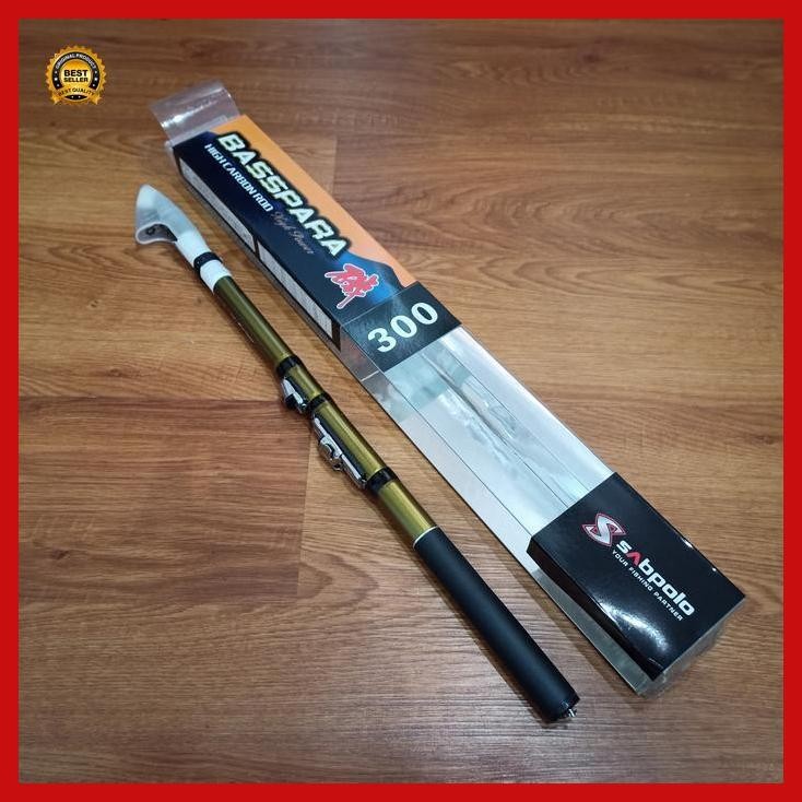 "Cod" - Joran Tegek Kolong Sabpolo Basspara 180 210 240 270 300 360 Pancing Bestseller