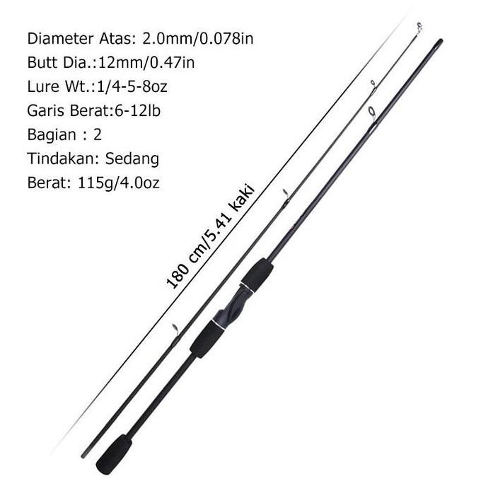 SHIMANO 1set lengkap murah pancing casting full set / pancing 1set lengkap kuat Set Tongkat & Gulung